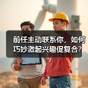 前任主动联系你，如何巧妙激起兴趣促复合？(图2)