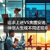 追求上进VS贪图安逸，伴侣人生观不同还能幸福吗？(图1)
