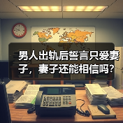 男人出轨后誓言只爱妻子，妻子还能相信吗？(图3)