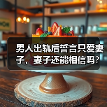 男人出轨后誓言只爱妻子，妻子还能相信吗？