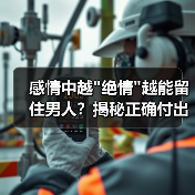 感情中越 感情中越绝情越能留住男人?揭秘正确付出方式(图3)