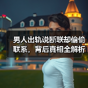 男人出轨说断联却偷偷联系,背后真相全解析(图1) 男人出轨说断联却偷偷联系,背后真相全解析(图1)