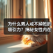 为什么男人戒不掉她的吸引力?揭秘女性内在美的魅力(图1) 为什么男人戒不掉她的吸引力?揭秘女性内在美的魅力(图1)