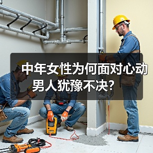中年女性为何面对心动男人犹豫不决?(图1) 中年女性为何面对心动男人犹豫不决?(图1)