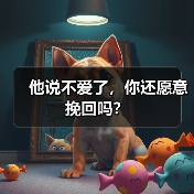 他说不爱了，你还愿意挽回吗？(图1)
