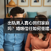 出轨男人真心回归家庭吗？婚姻信任如何重建(图2)