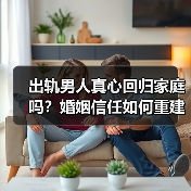 出轨男人真心回归家庭吗？婚姻信任如何重建