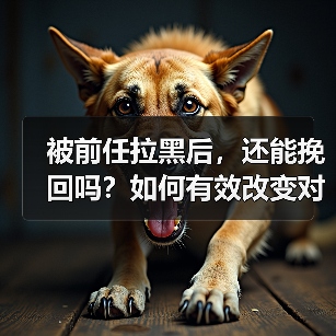 被前任拉黑后，还能挽回吗？如何有效改变对方认知？(图4)