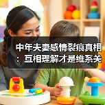 中年夫妻感情裂痕真相:互相理解才是维系关键(图1) 中年夫妻感情裂痕真相:互相理解才是维系关键(图1)