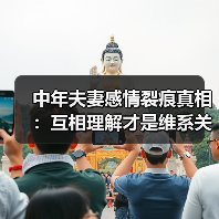 中年夫妻感情裂痕真相:互相理解才是维系关键(图3) 中年夫妻感情裂痕真相:互相理解才是维系关键(图3)