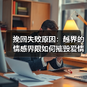 挽回失败原因：越界的情感界限如何摧毁爱情？(图2)