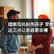 婚姻危机别伤孩子 掌握这三点让家庭更幸福(图3)