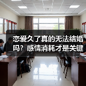 恋爱久了真的无法结婚吗?感情消耗才是关键(图1) 恋爱久了真的无法结婚吗?感情消耗才是关键(图1)