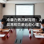 冷暴力男沉默背后:冷战真相竟是逃避心理?(图1) 冷暴力男沉默背后:冷战真相竟是逃避心理?(图1)