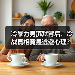 冷暴力男沉默背后:冷战真相竟是逃避心理?(图3) 冷暴力男沉默背后:冷战真相竟是逃避心理?(图3)