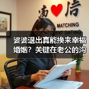 婆婆退出真能换来幸福婚姻?关键在老公的沟通技巧(图2) 婆婆退出真能换来幸福婚姻?关键在老公的沟通技巧(图2)