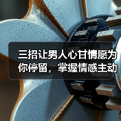 三招让男人心甘情愿为你停留,掌握情感主动权(图3) 三招让男人心甘情愿为你停留,掌握情感主动权(图3)