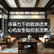 冷暴力下的致命话术,心机女生如何击溃男人?(图4) 冷暴力下的致命话术,心机女生如何击溃男人?(图4)