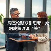 周杰伦新歌引思考:婚姻决策谁说了算?(图1) 周杰伦新歌引思考:婚姻决策谁说了算?(图1)