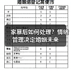 家暴后如何处理?情绪管理决定婚姻未来(图3) 家暴后如何处理?情绪管理决定婚姻未来(图3)