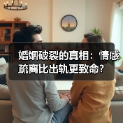 婚姻破裂的真相:情感疏离比出轨更致命?(图3) 婚姻破裂的真相:情感疏离比出轨更致命?(图3)