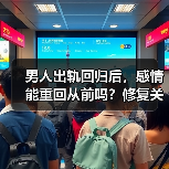 男人出轨回归后,感情能重回从前吗?修复关键不在于复制过去(图3) 男人出轨回归后,感情能重回从前吗?修复关键不在于复制过去(图3)