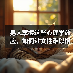 男人掌握这些心理学效应,如何让女性难以招架?(图1) 男人掌握这些心理学效应,如何让女性难以招架?(图1)