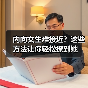 内向女生难接近?这些方法让你轻松撩到她(图1) 内向女生难接近?这些方法让你轻松撩到她(图1)