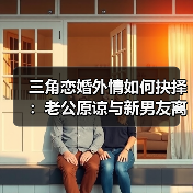 三角恋婚外情如何抉择:老公原谅与新男友离婚的三重困境(图2) 三角恋婚外情如何抉择:老公原谅与新男友离婚的三重困境(图2)