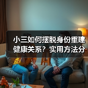 小三如何摆脱身份重建健康关系?实用方法分享(图4) 小三如何摆脱身份重建健康关系?实用方法分享(图4)