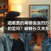 婚姻真的需要轰轰烈烈的爱吗?破解长久关系的三大关键(图3) 婚姻真的需要轰轰烈烈的爱吗?破解长久关系的三大关键(图3)