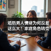 婚后男人情绪为何反差这么大?家庭角色转变背后真相(图2) 婚后男人情绪为何反差这么大?家庭角色转变背后真相(图2)