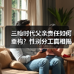 三胎时代父亲责任如何重构?性别分工真相揭秘(图1) 三胎时代父亲责任如何重构?性别分工真相揭秘(图1)