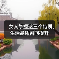 女人掌握这三个特质,生活品质瞬间提升(图2) 女人掌握这三个特质,生活品质瞬间提升(图2)