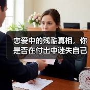恋爱中的残酷真相,你是否在付出中迷失自己?(图4) 恋爱中的残酷真相,你是否在付出中迷失自己?(图4)