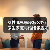 女性脾气暴躁怎么办?原生家庭与婚姻矛盾如何改善?(图1) 女性脾气暴躁怎么办?原生家庭与婚姻矛盾如何改善?(图1)