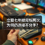 恋爱七年被背叛两次，为何仍选择不分手？(图4)
