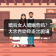 婚后女人婚姻危机?三大忠告助你走出困境(图1) 婚后女人婚姻危机?三大忠告助你走出困境(图1)