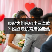 原配为何总被小三套路?婚姻危机背后的致命心机(图4) 原配为何总被小三套路?婚姻危机背后的致命心机(图4)