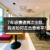7年感情遭两次出轨，我该如何走出意难平？(图2)