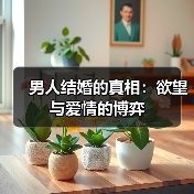 男人结婚的真相:欲望与爱情的博弈(图2) 男人结婚的真相:欲望与爱情的博弈(图2)