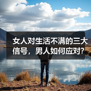 女人对生活不满的三大信号,男人如何应对?(图1) 女人对生活不满的三大信号,男人如何应对?(图1)