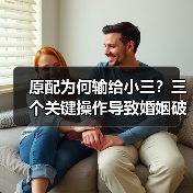 原配为何输给小三？三个关键操作导致婚姻破裂(图3)