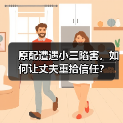 原配遭遇小三陷害,如何让丈夫重拾信任?(图3) 原配遭遇小三陷害,如何让丈夫重拾信任?(图3)