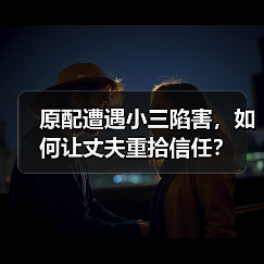 原配遭遇小三陷害,如何让丈夫重拾信任?(图4) 原配遭遇小三陷害,如何让丈夫重拾信任?(图4)