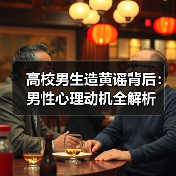 高校男生造黄谣背后:男性心理动机全解析(图2) 高校男生造黄谣背后:男性心理动机全解析(图2)