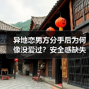 异地恋男方分手后为何像没爱过？安全感缺失