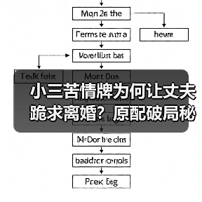 小三苦情牌为何让丈夫跪求离婚？原配破局秘诀(图4)