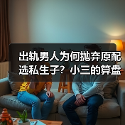 出轨男人为何抛弃原配选私生子？小三的算盘真相令人震惊(图2)