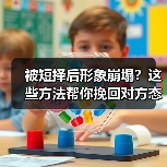 被短择后形象崩塌？这些方法帮你挽回对方态